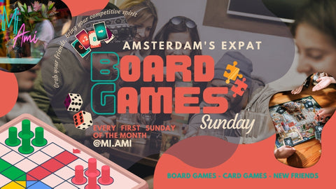 SUN 05 May - Amsterdam's Expat Board Games Sunday 🎲🎉 @ Mi.Ami