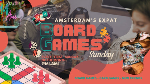 SUN 07 July - Amsterdam's Expat Board Games Sunday 🎲🎉 @ Mi.Ami