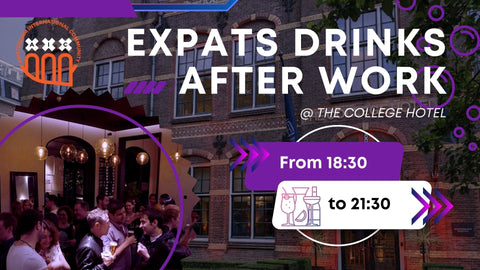 WED 05 June - Expats drinks after work @ The College Hotel 🍹