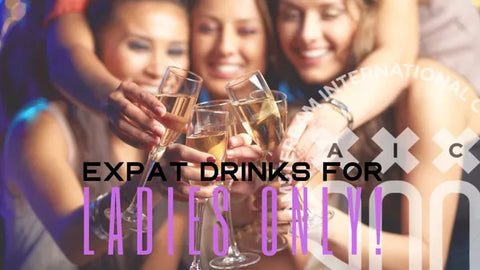 WED 19 June - Expats drinks ONLY LADIES on the terrace of The College Hotel 💄🥂