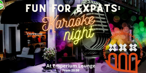 THU 25 April - Fun for expats: Karaoke night 🎤🎶