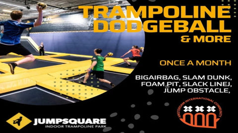 THU 11 April  - Trampoline dodgeball @ Jumpsquare 🤾🏐🤾‍♂️